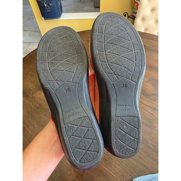 Leather Spring Step Women's Ceri Flat Sandal made in Italy size 7.5 - Picture 9 of 16